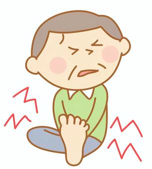 あしがつるのは病気?①